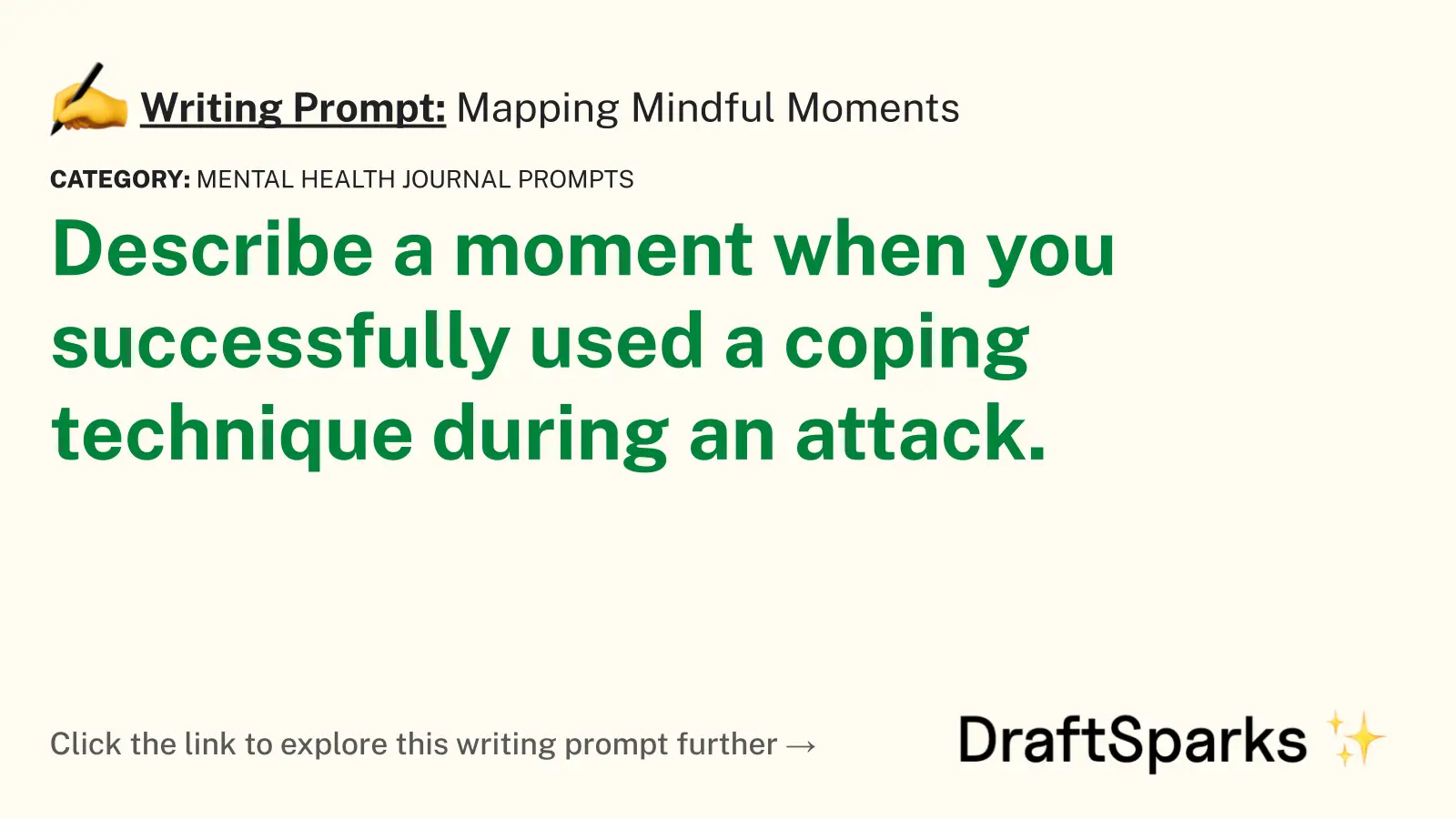 Mapping Mindful Moments