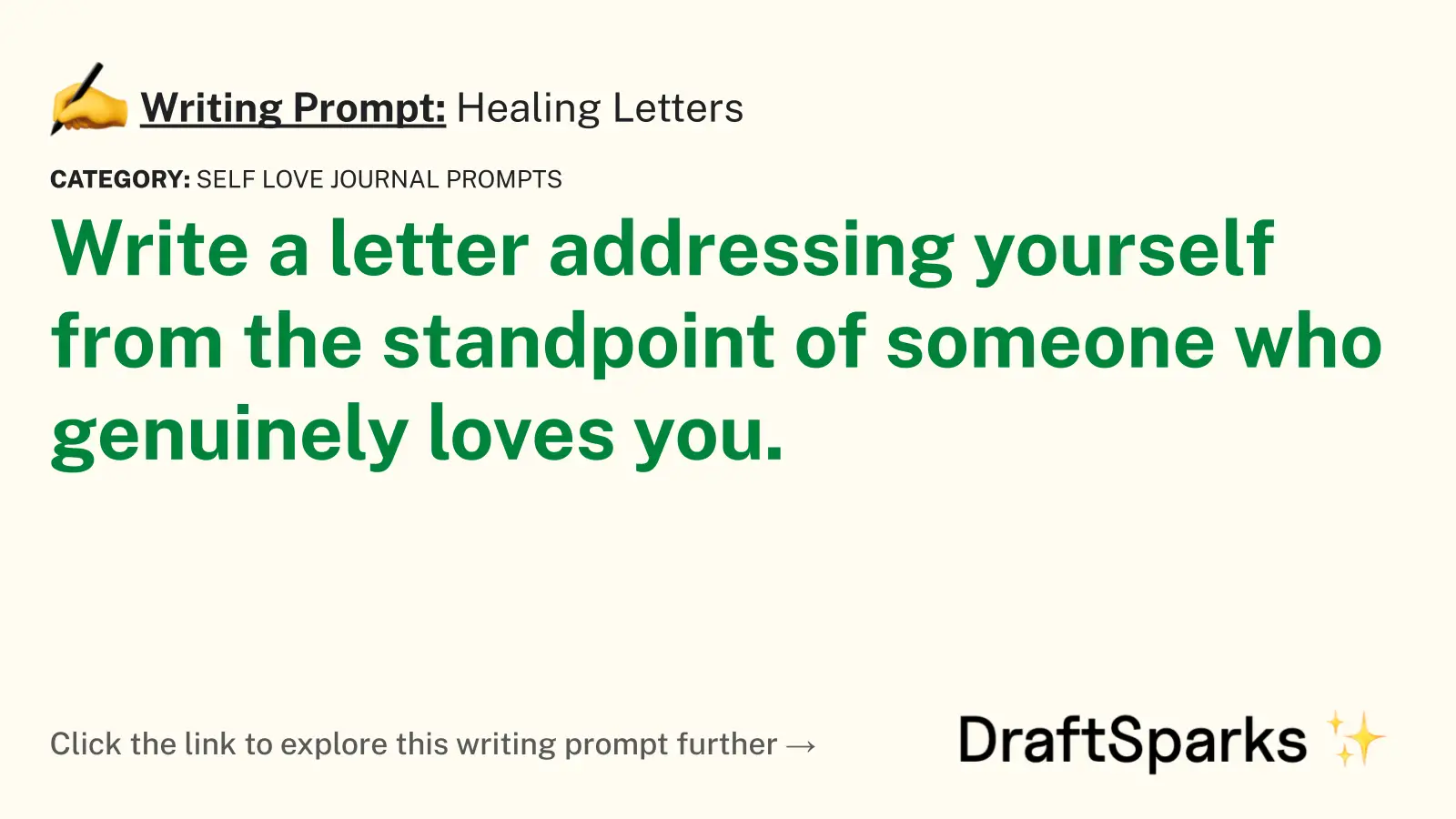 Healing Letters