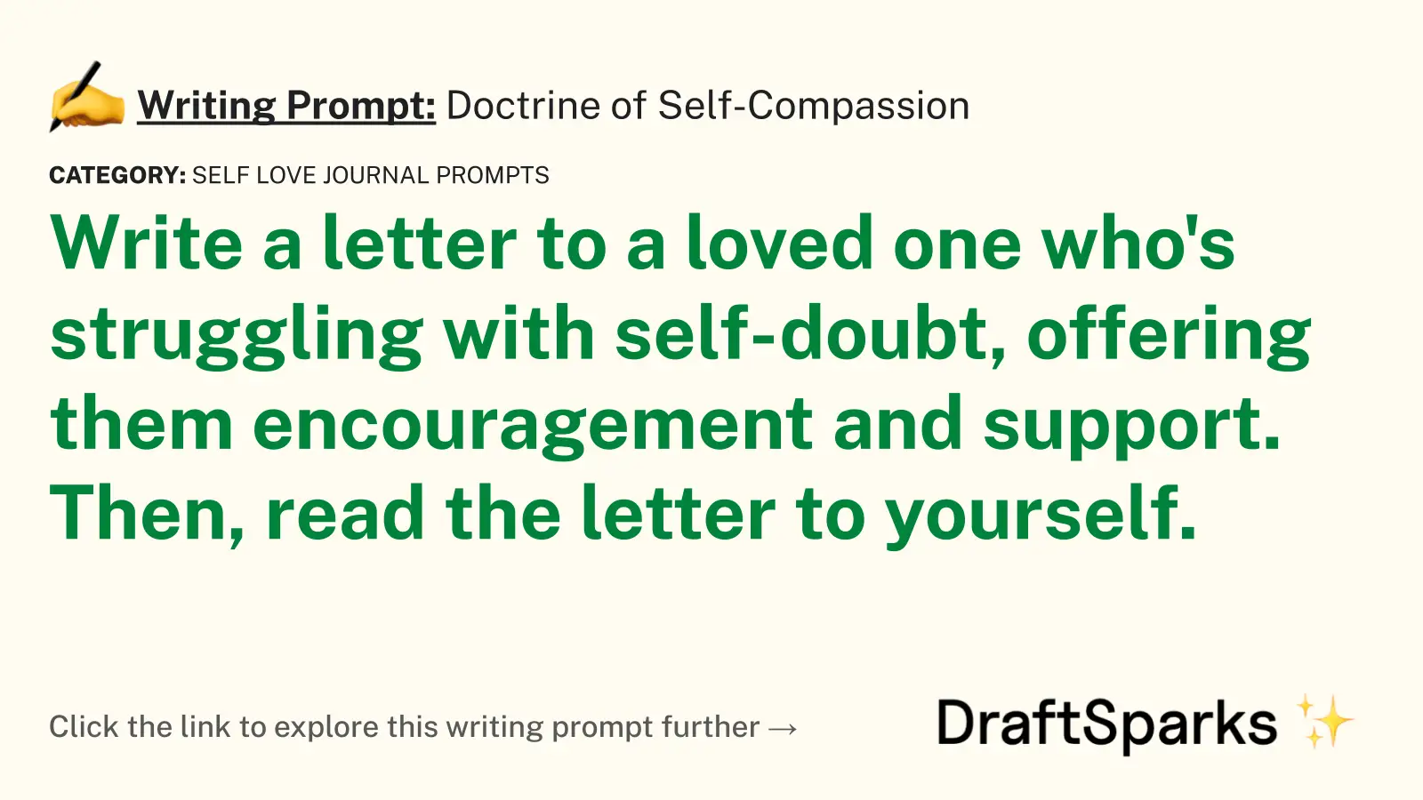 Doctrine of Self-Compassion