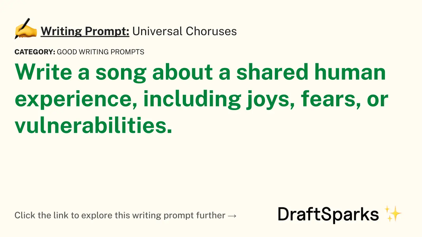 Universal Choruses