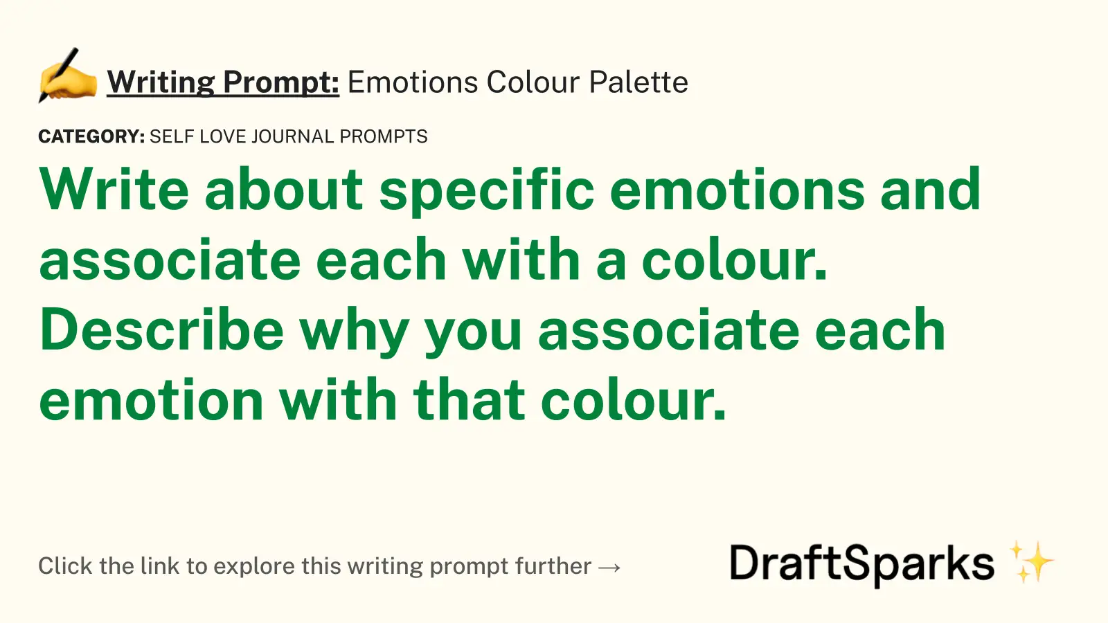 Emotions Colour Palette