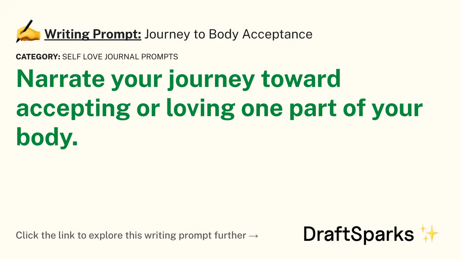Journey to Body Acceptance