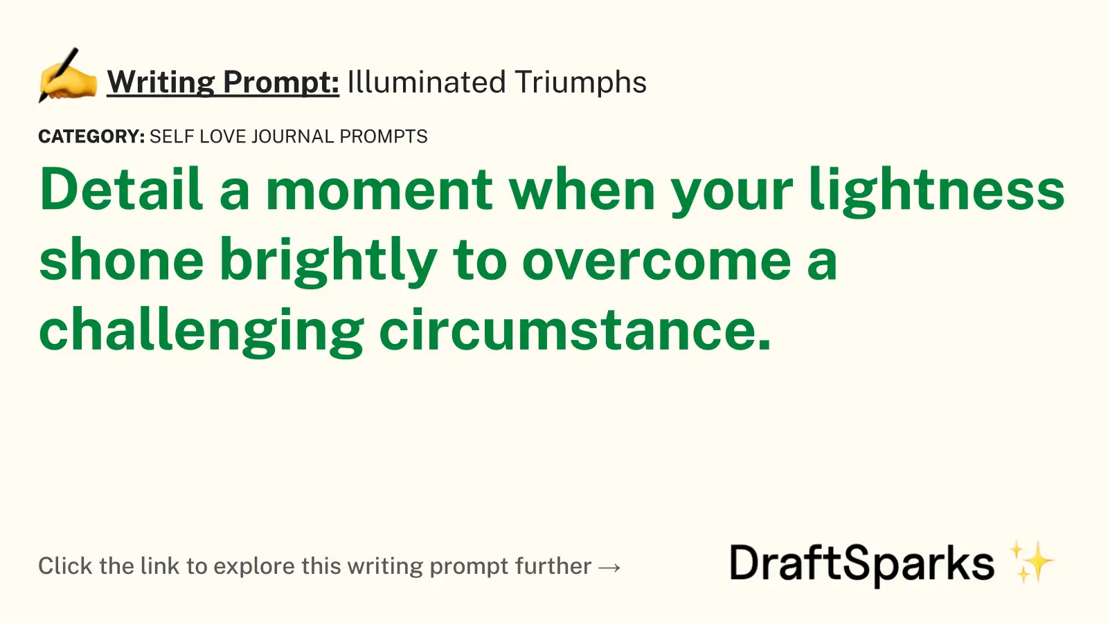 Illuminated Triumphs