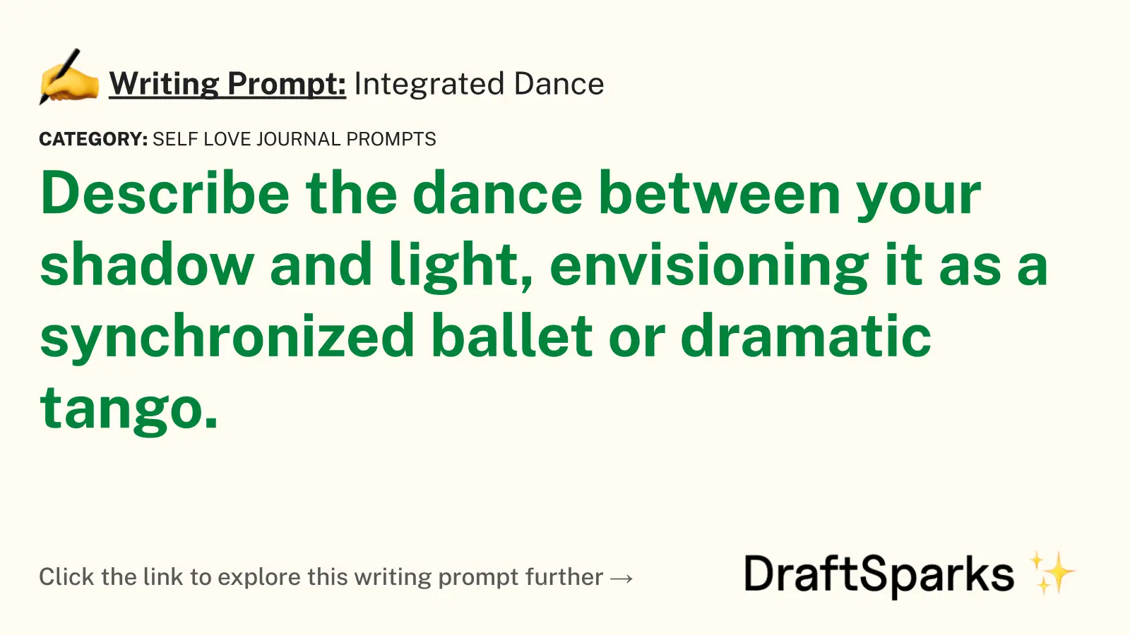 Integrated Dance