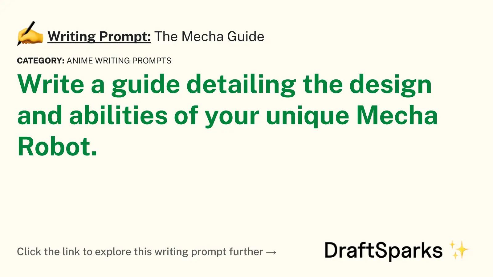 The Mecha Guide