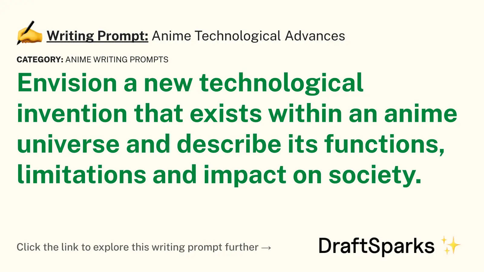 Anime Technological Advances