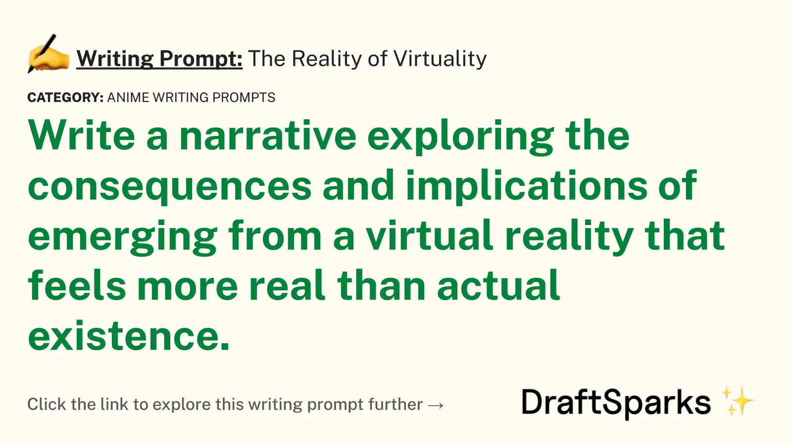 The Reality of Virtuality