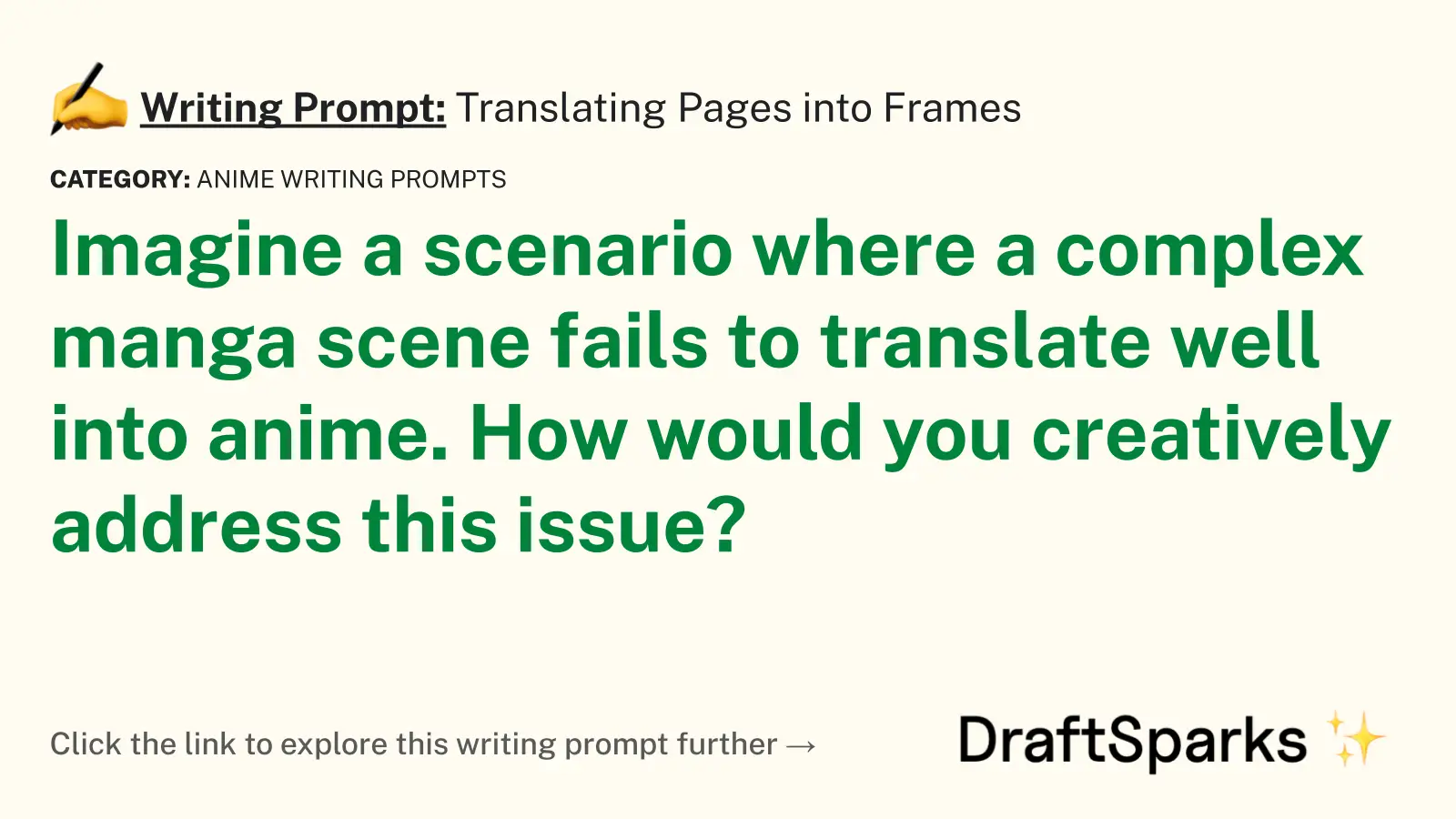 Translating Pages into Frames
