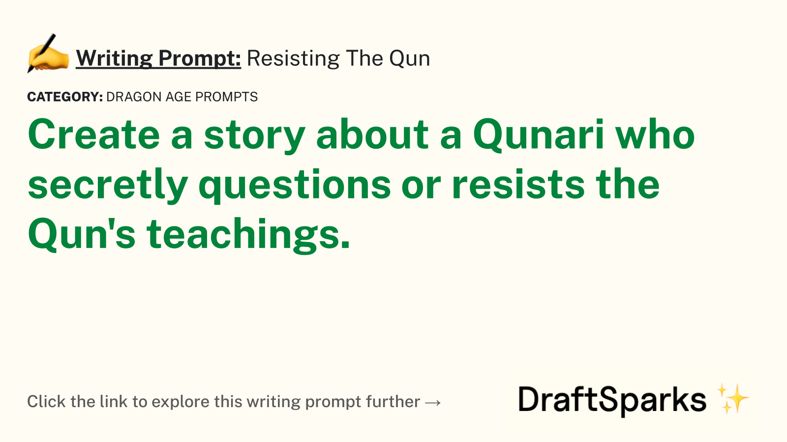 Resisting The Qun