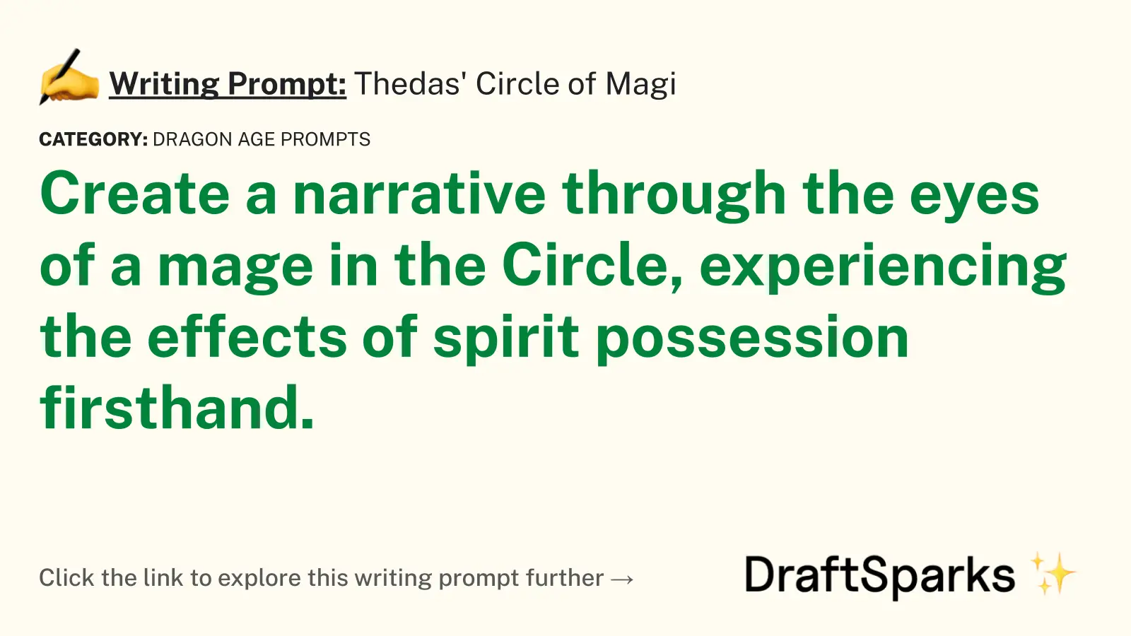 Thedas’ Circle of Magi
