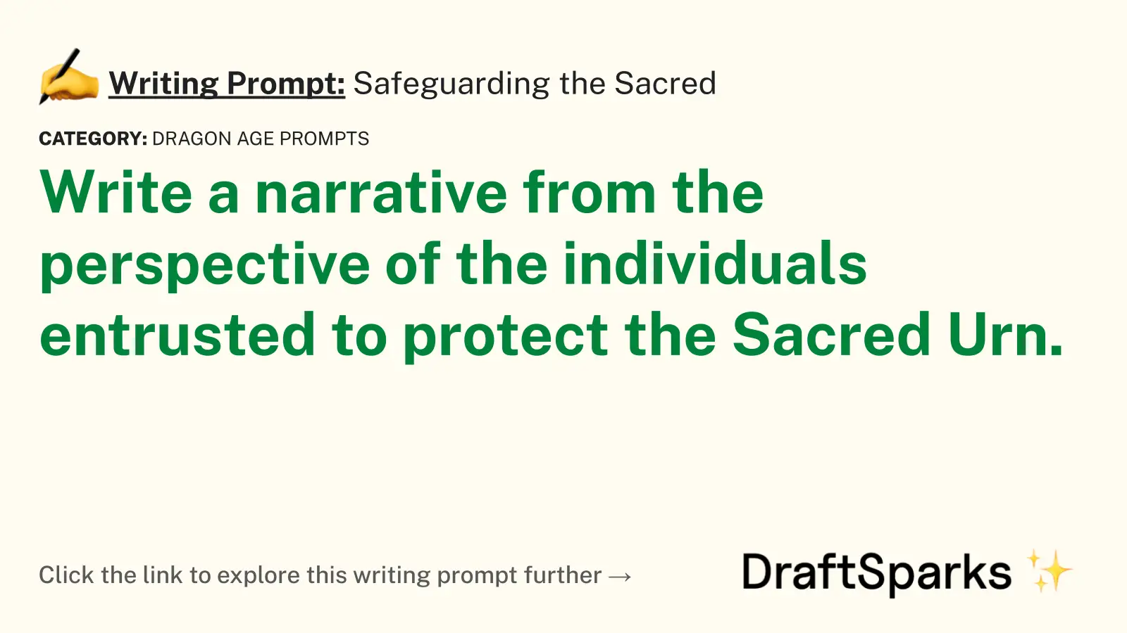 Safeguarding the Sacred