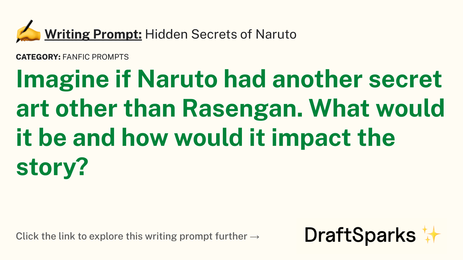 Hidden Secrets of Naruto