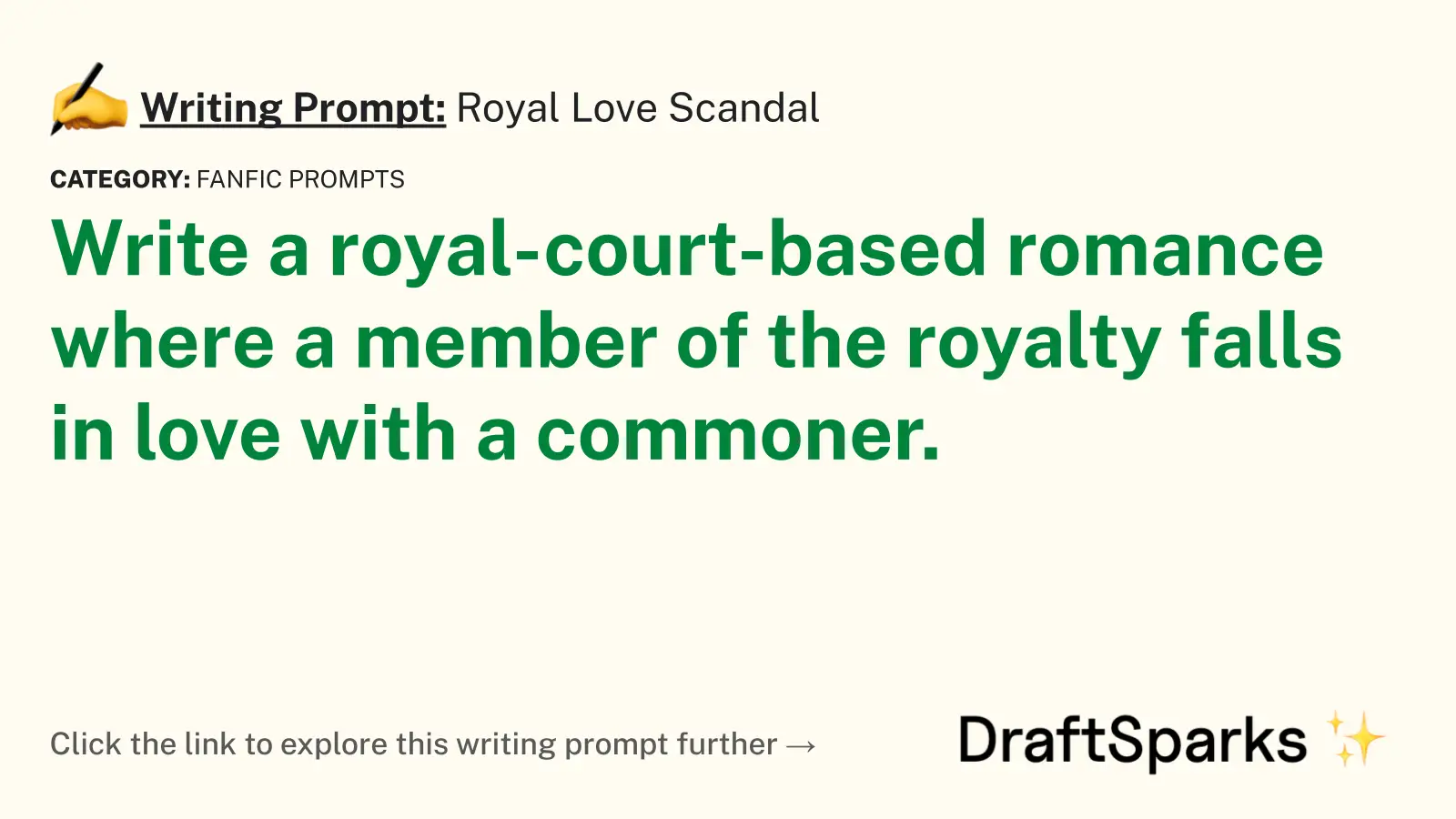 Royal Love Scandal