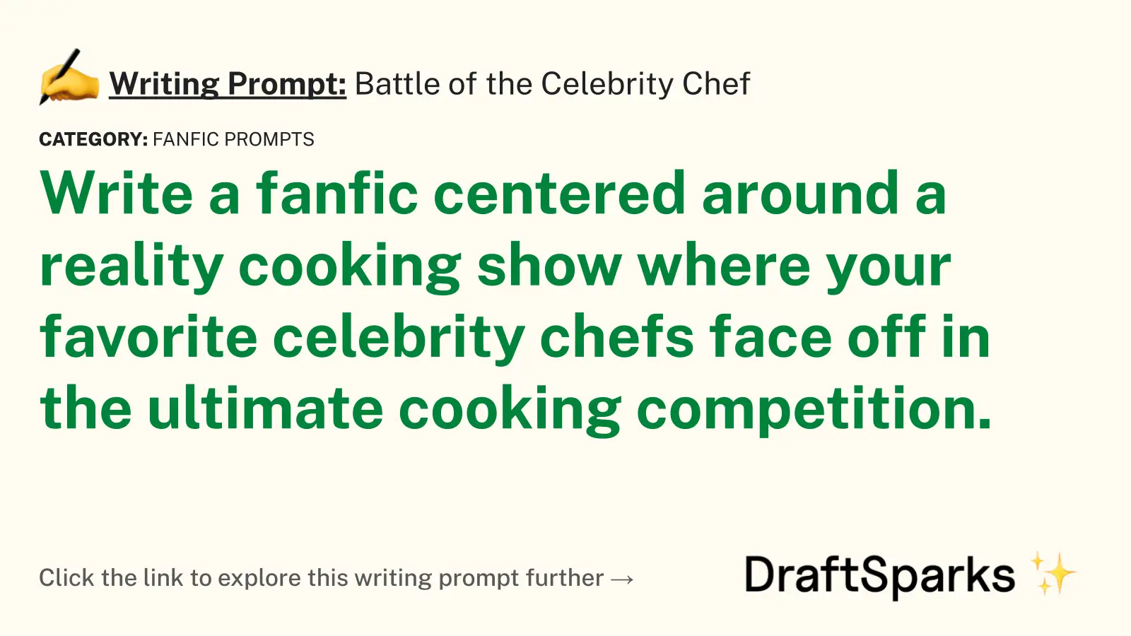Battle of the Celebrity Chef