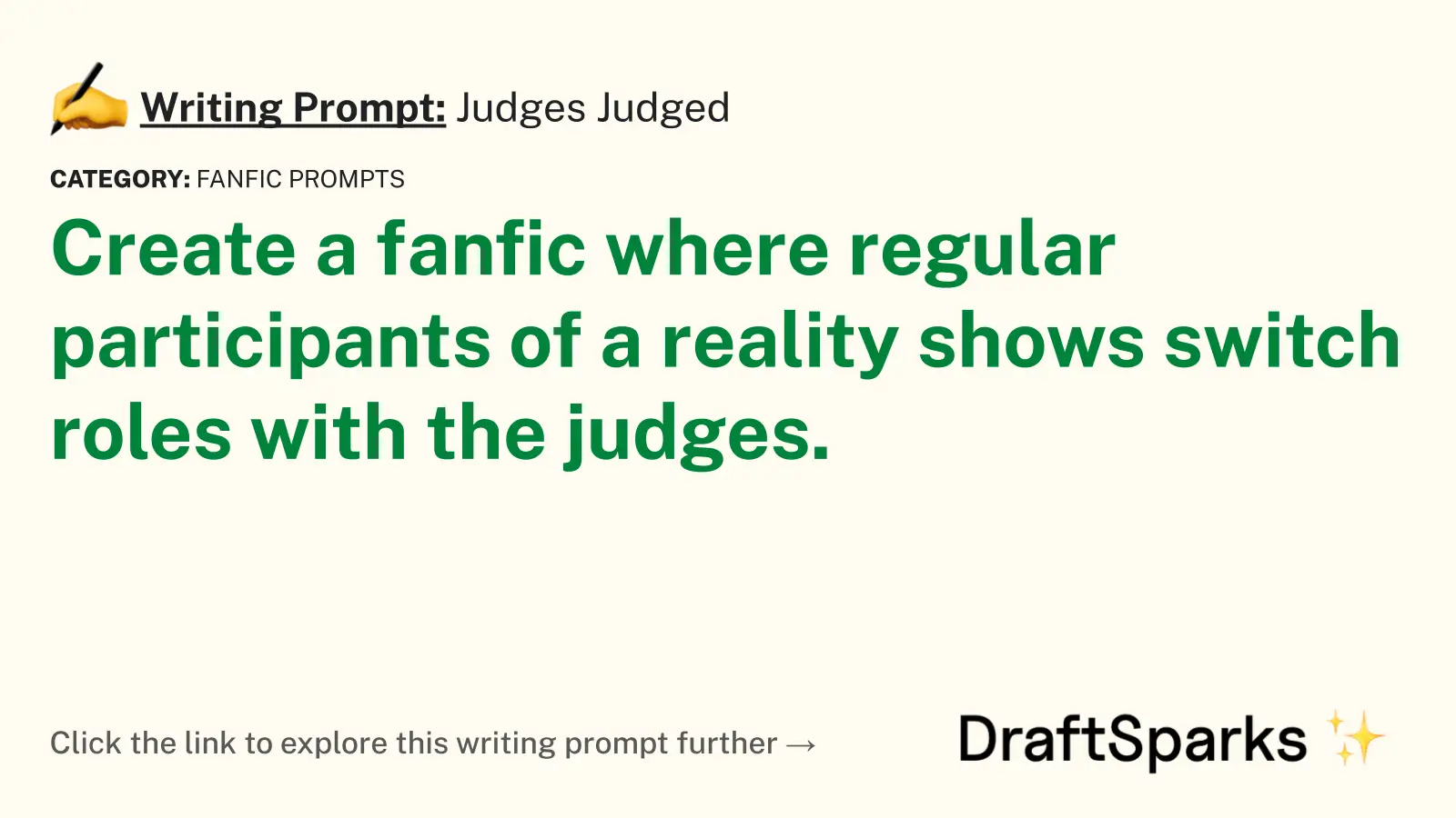 Judges Judged