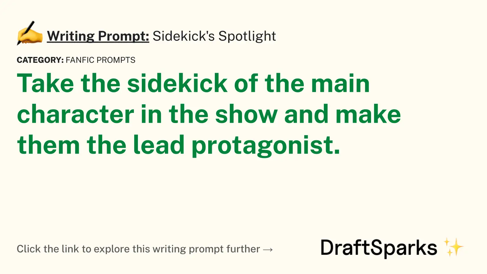 Sidekick’s Spotlight
