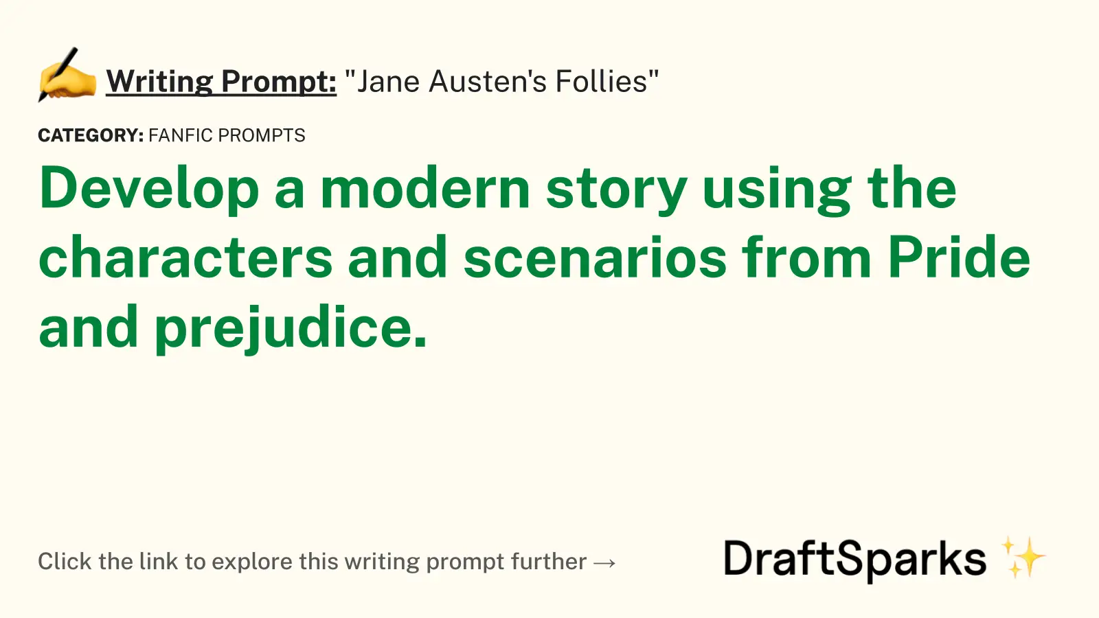 “Jane Austen’s Follies”