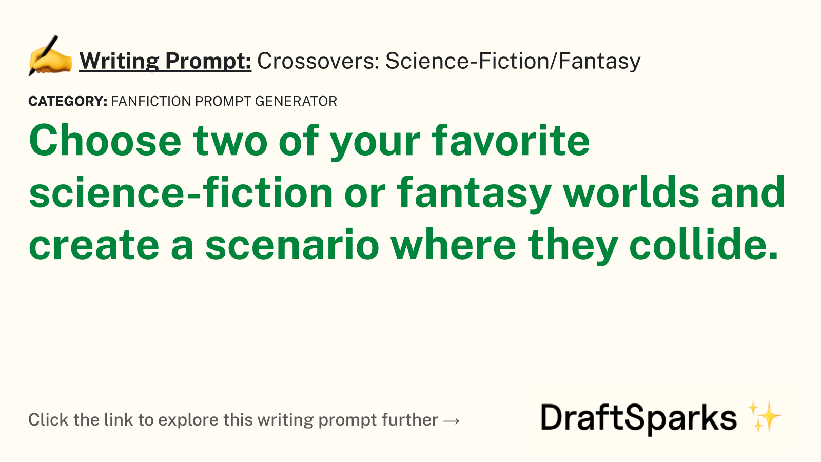 Crossovers: Science-Fiction/Fantasy