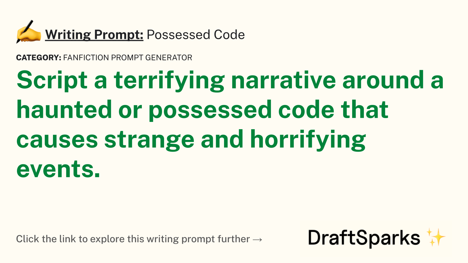 Possessed Code