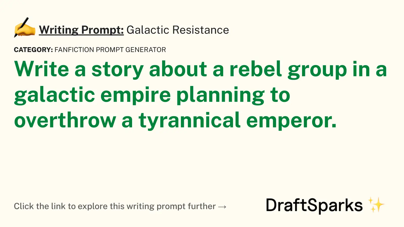 Galactic Resistance