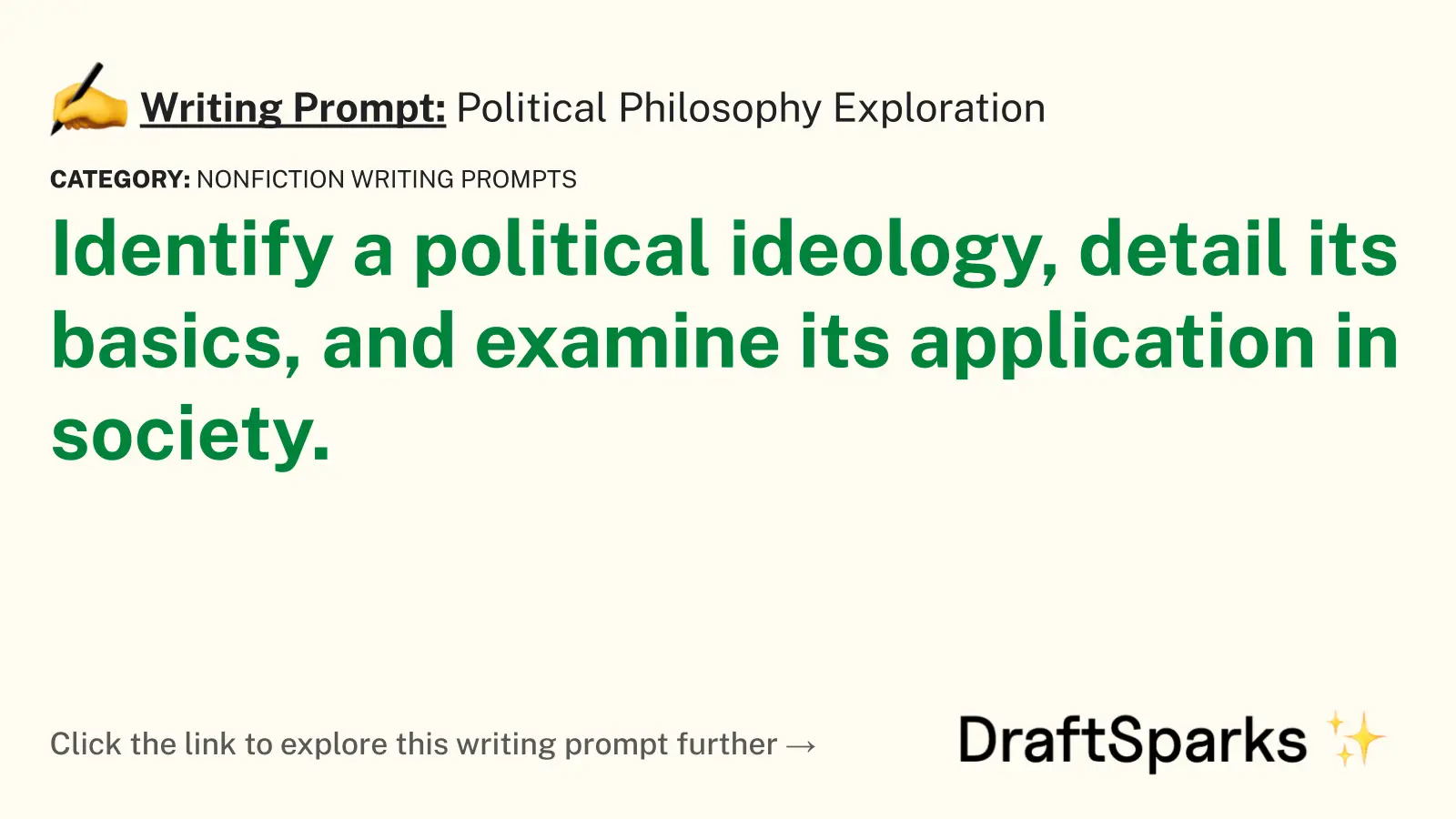 Political Philosophy Exploration
