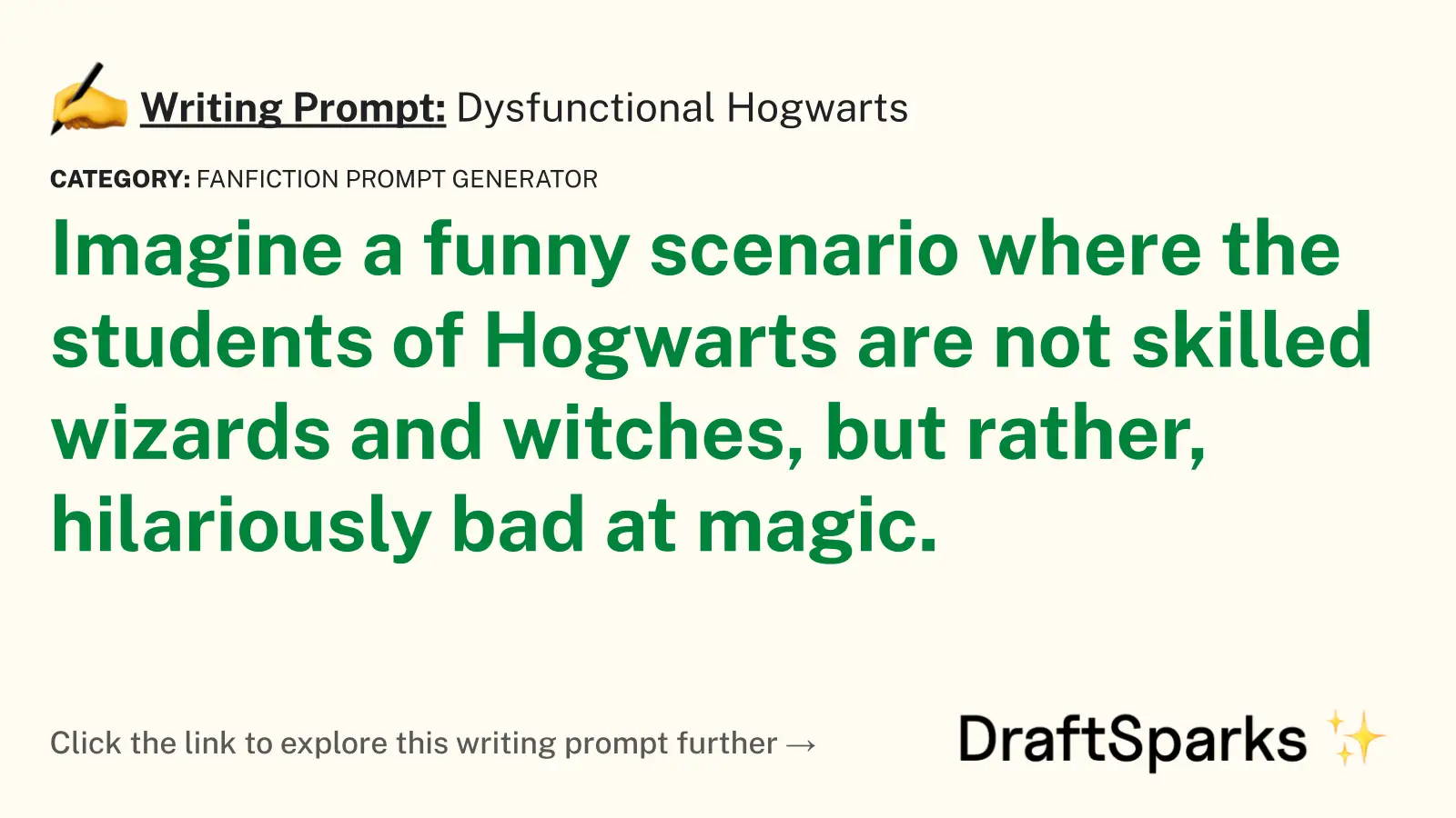 Dysfunctional Hogwarts