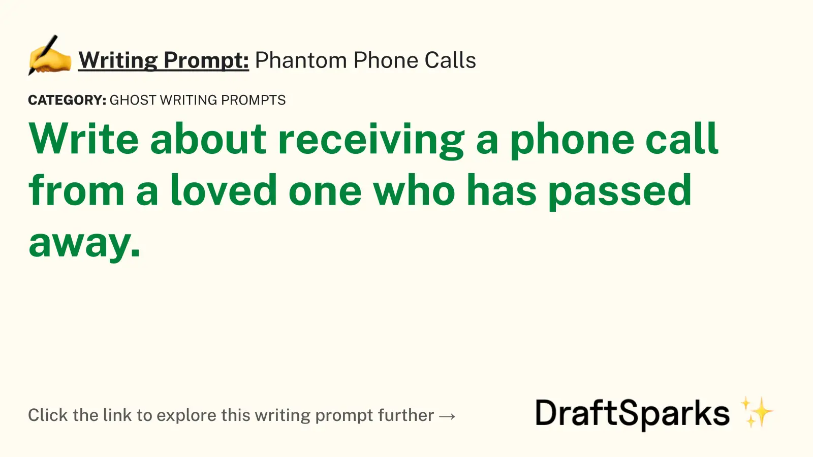 Phantom Phone Calls