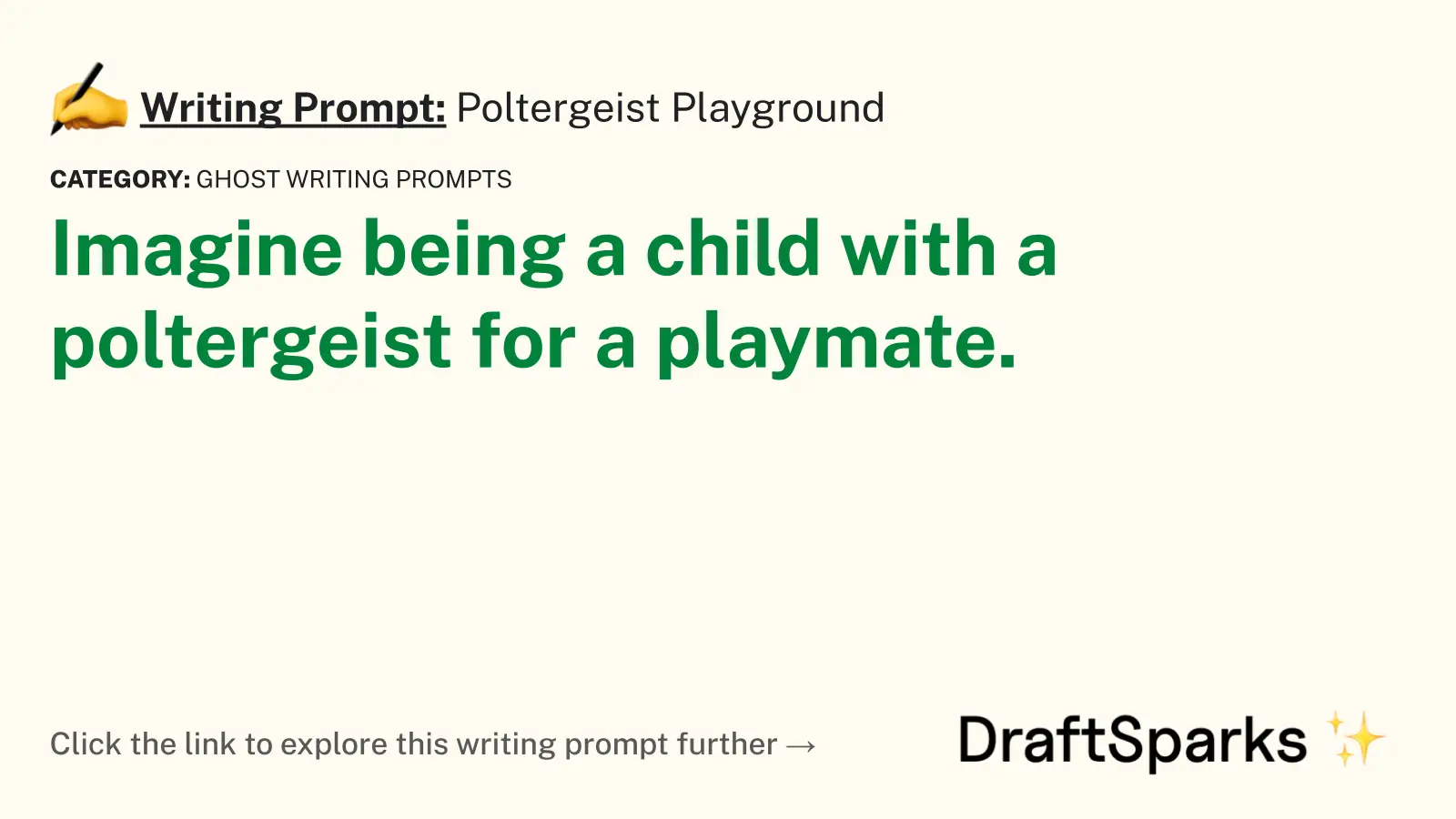 Poltergeist Playground