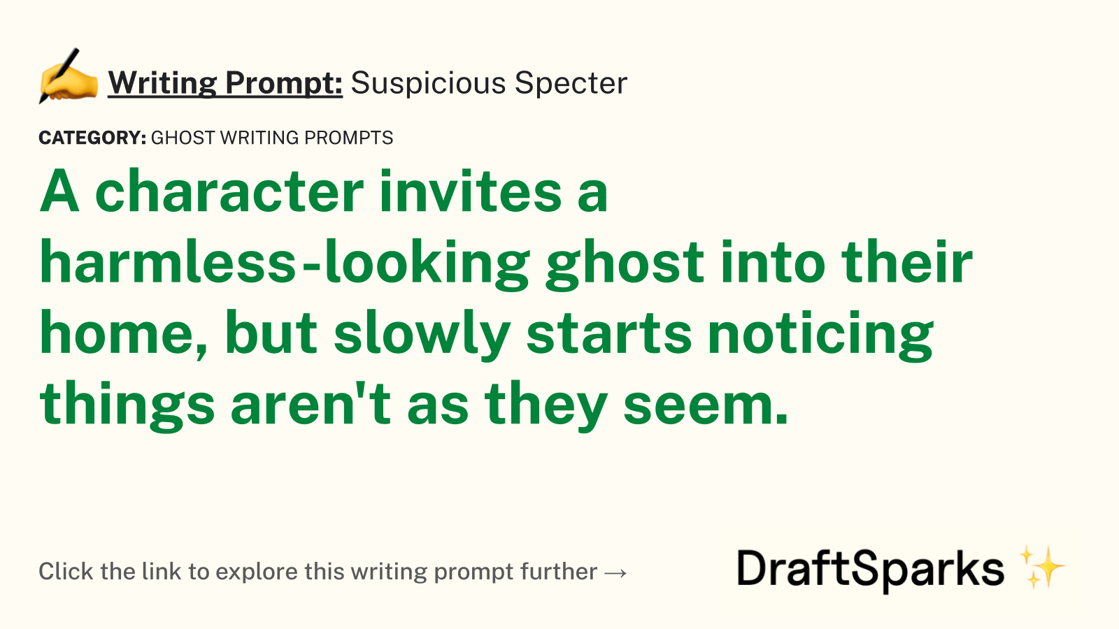 Suspicious Specter