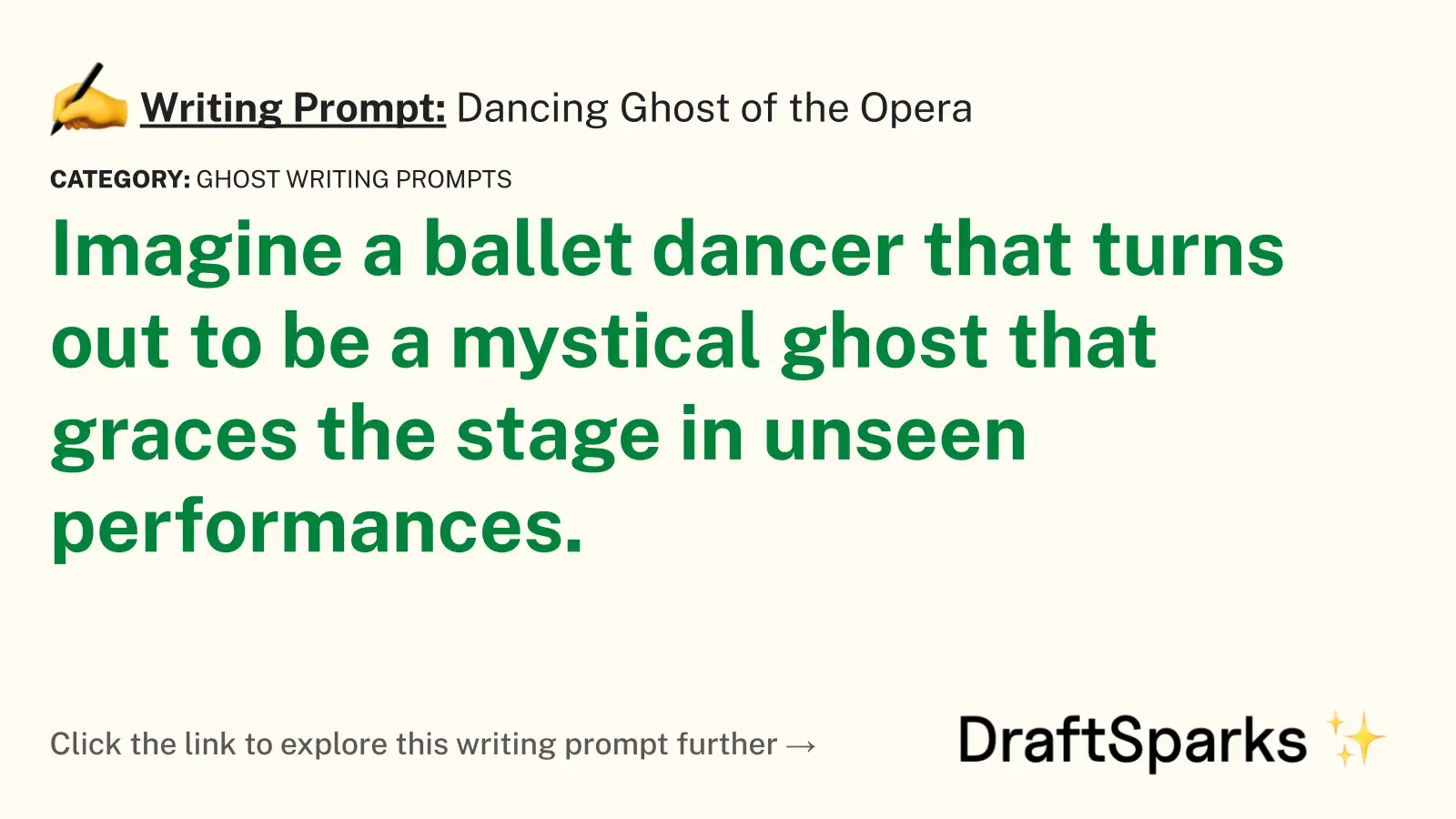 Dancing Ghost of the Opera