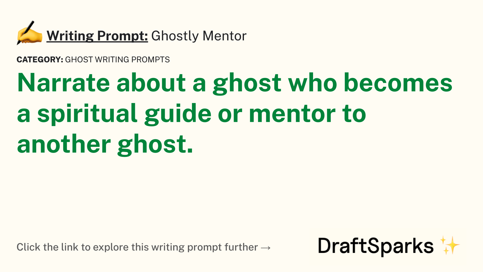 Ghostly Mentor