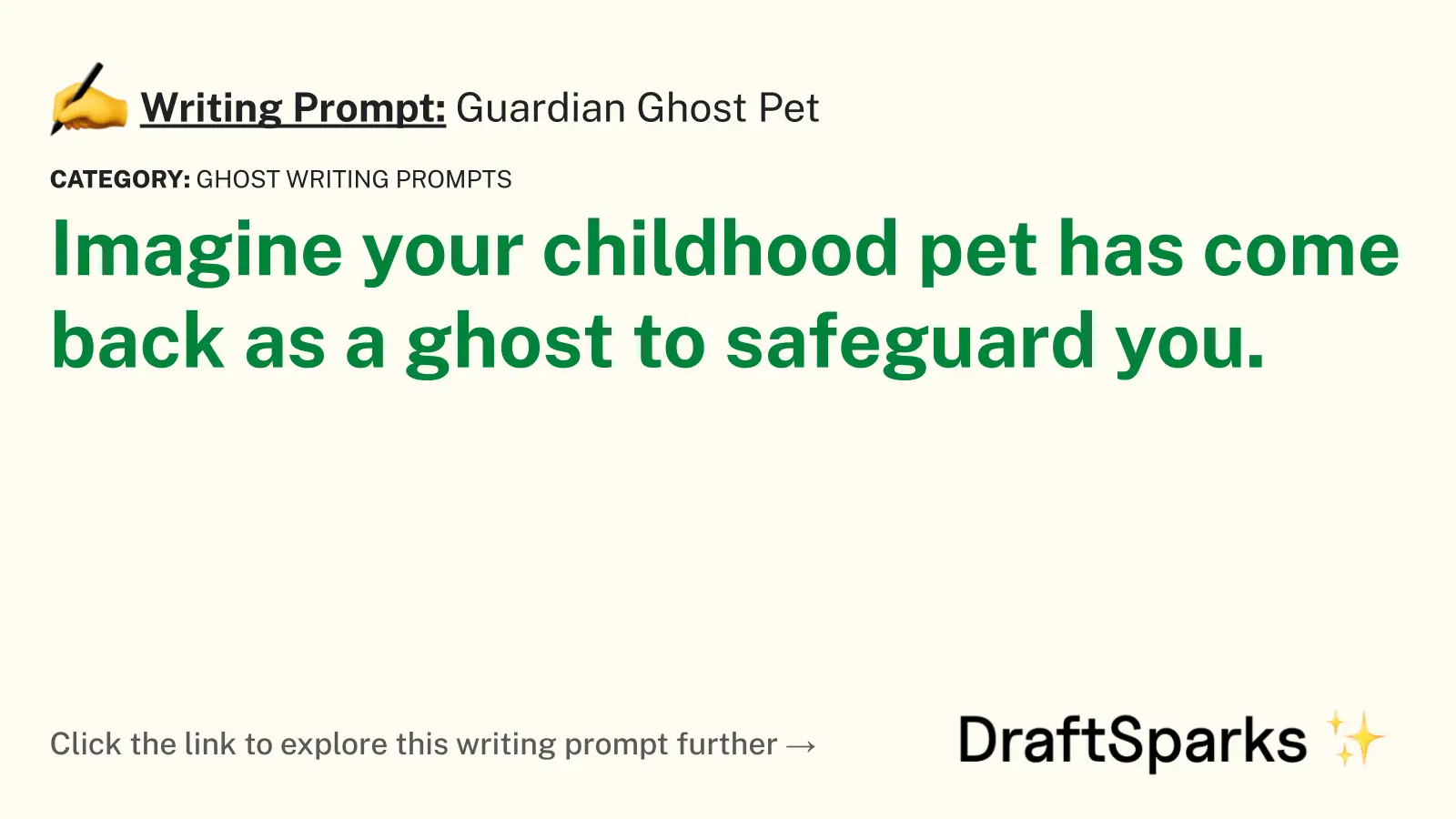 Guardian Ghost Pet