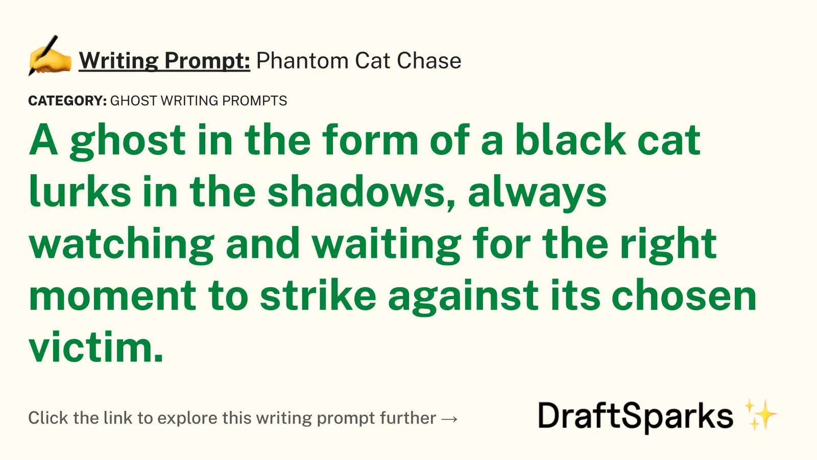 Phantom Cat Chase