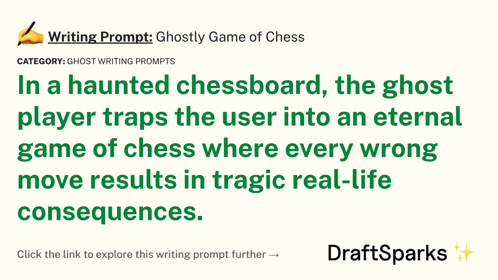 Ghostly Game of Chess