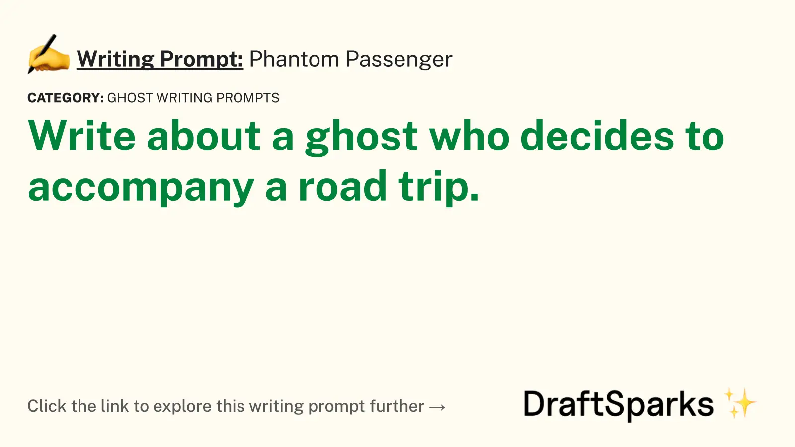 Phantom Passenger