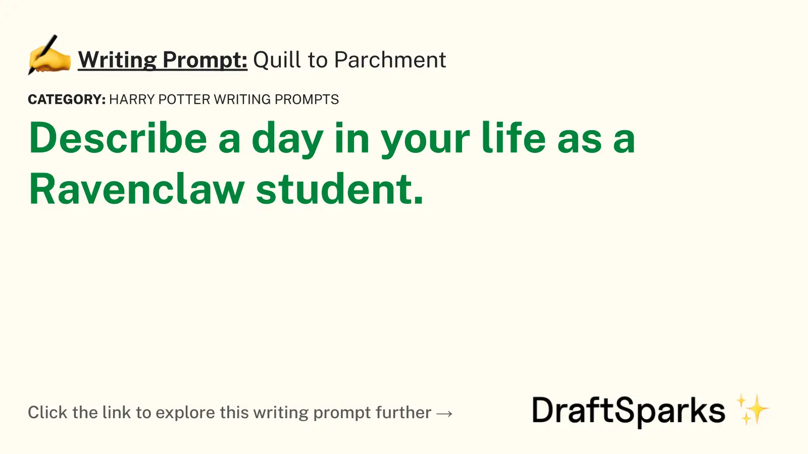 Quill to Parchment