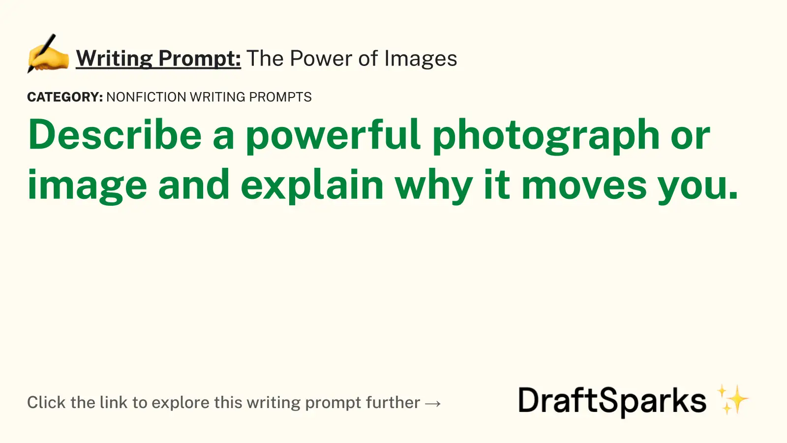 The Power of Images