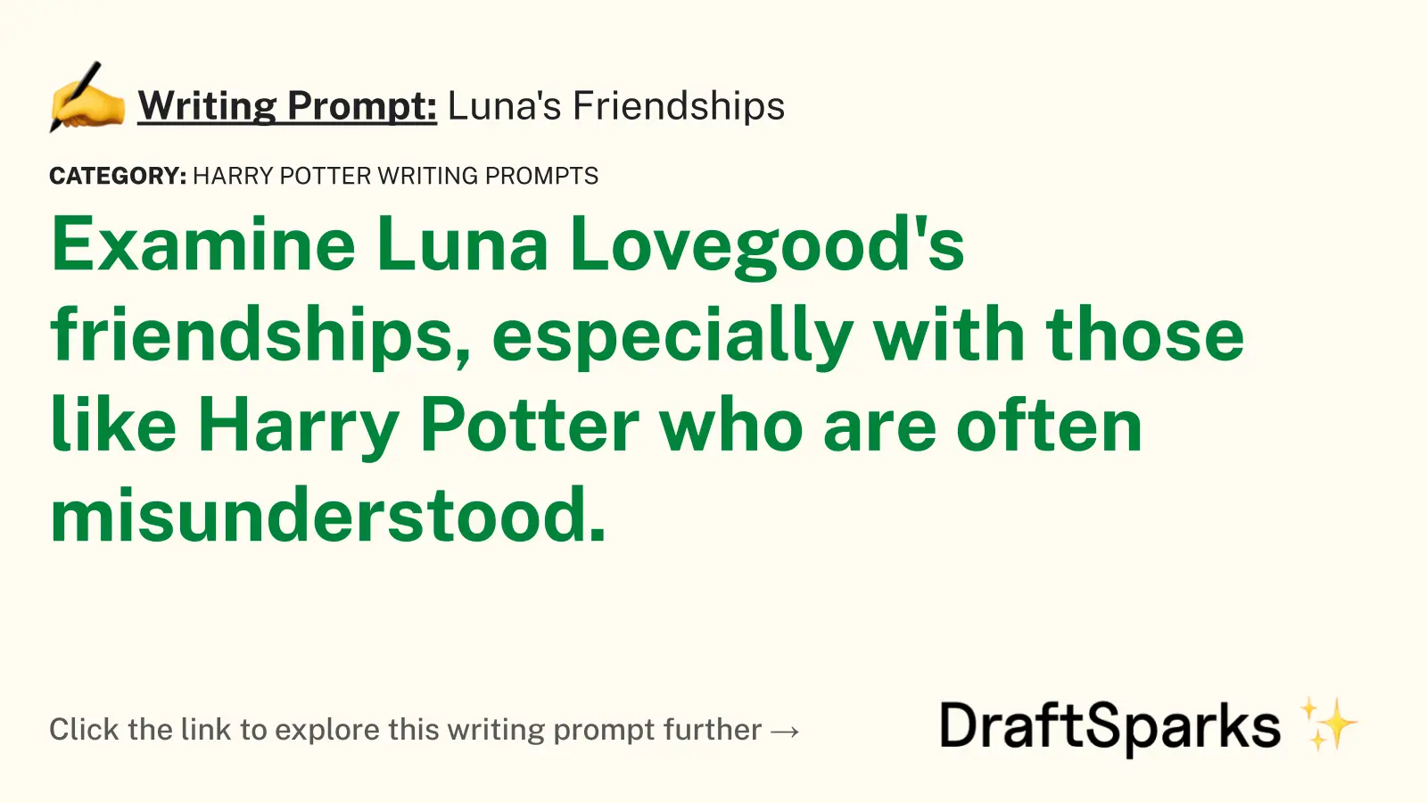 Luna’s Friendships