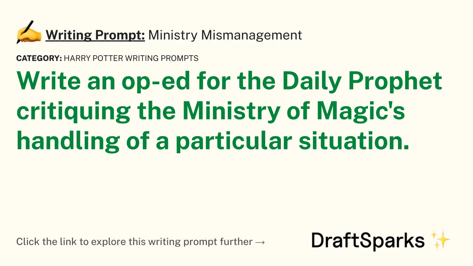Ministry Mismanagement