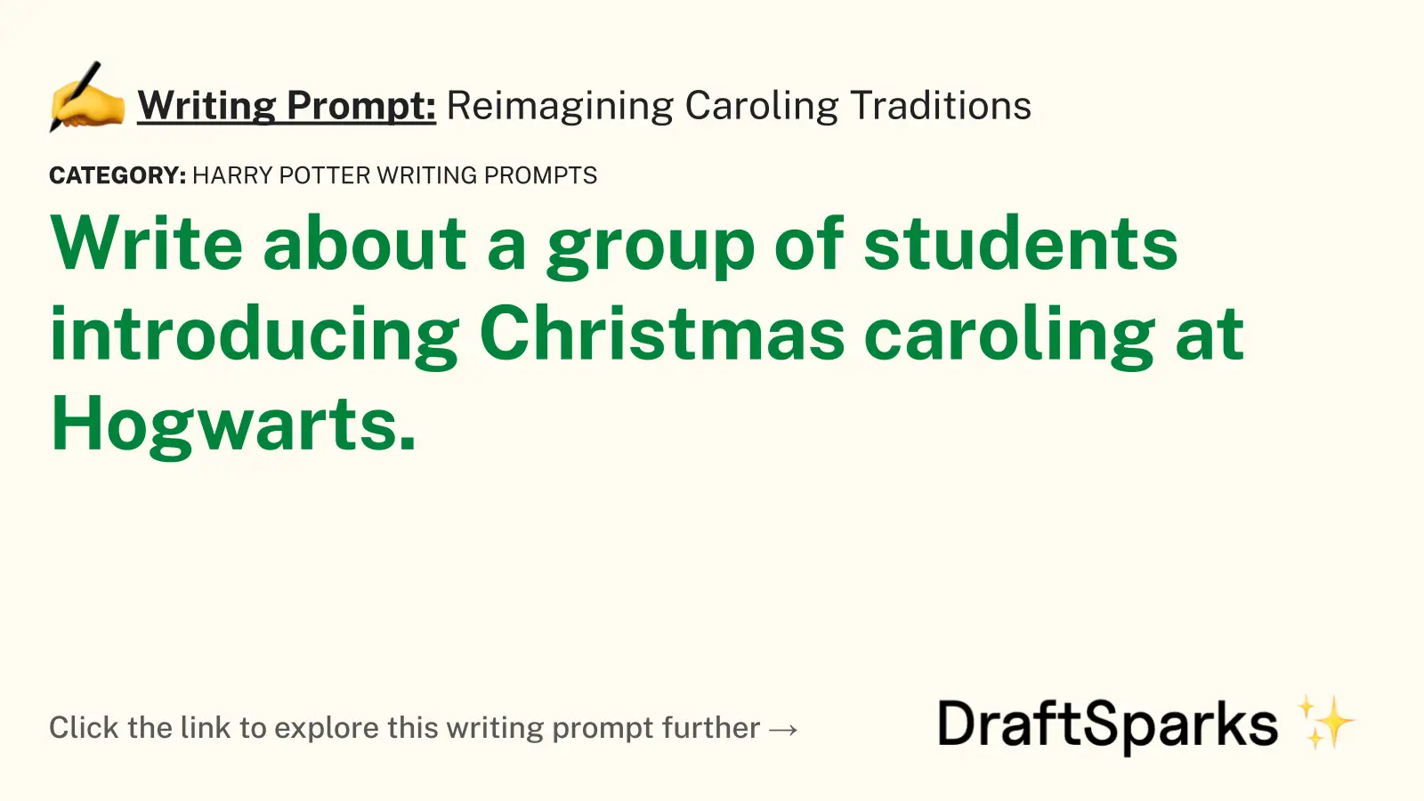 Reimagining Caroling Traditions