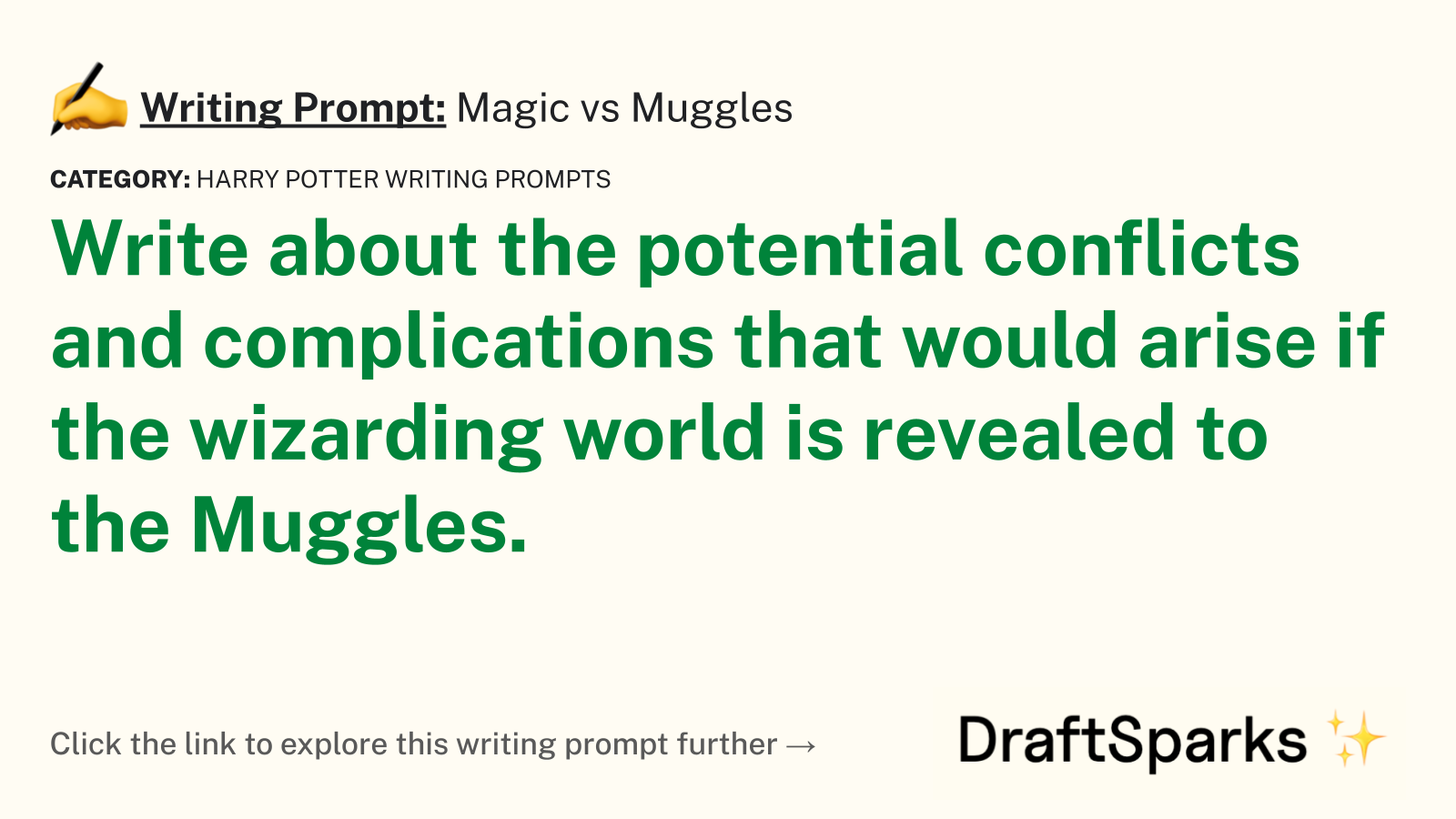 Magic vs Muggles