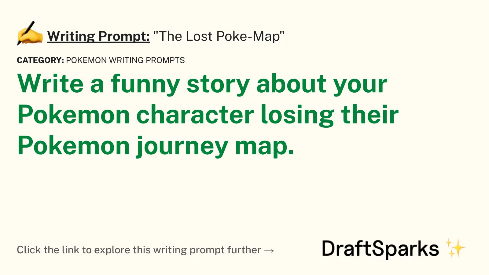“The Lost Poke-Map”