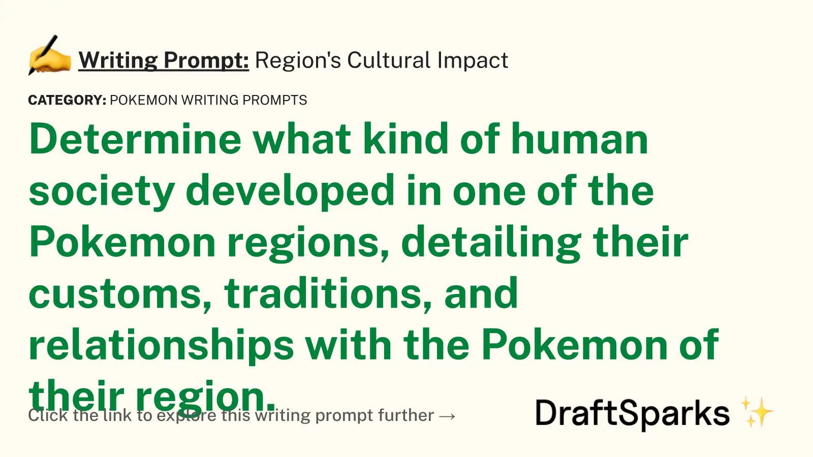 Region’s Cultural Impact