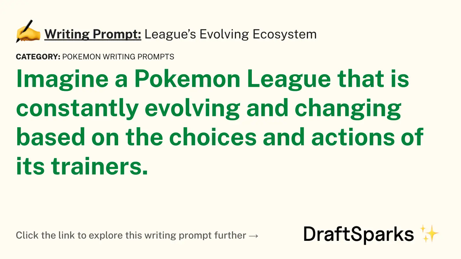 League’s Evolving Ecosystem