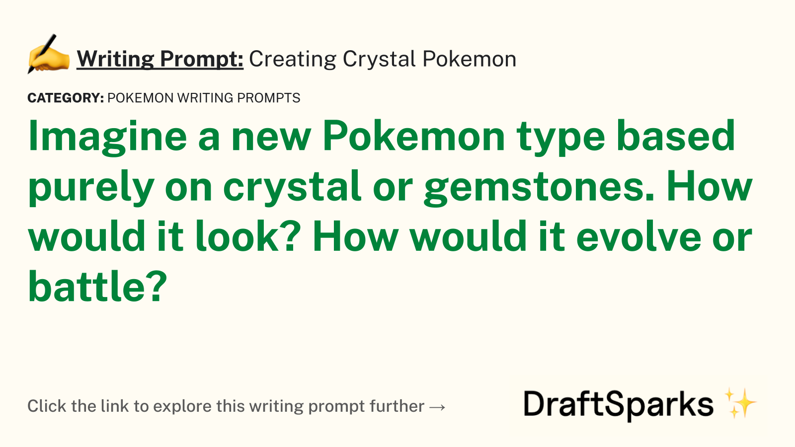 Creating Crystal Pokemon