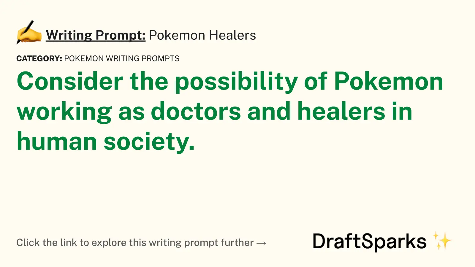 Pokemon Healers