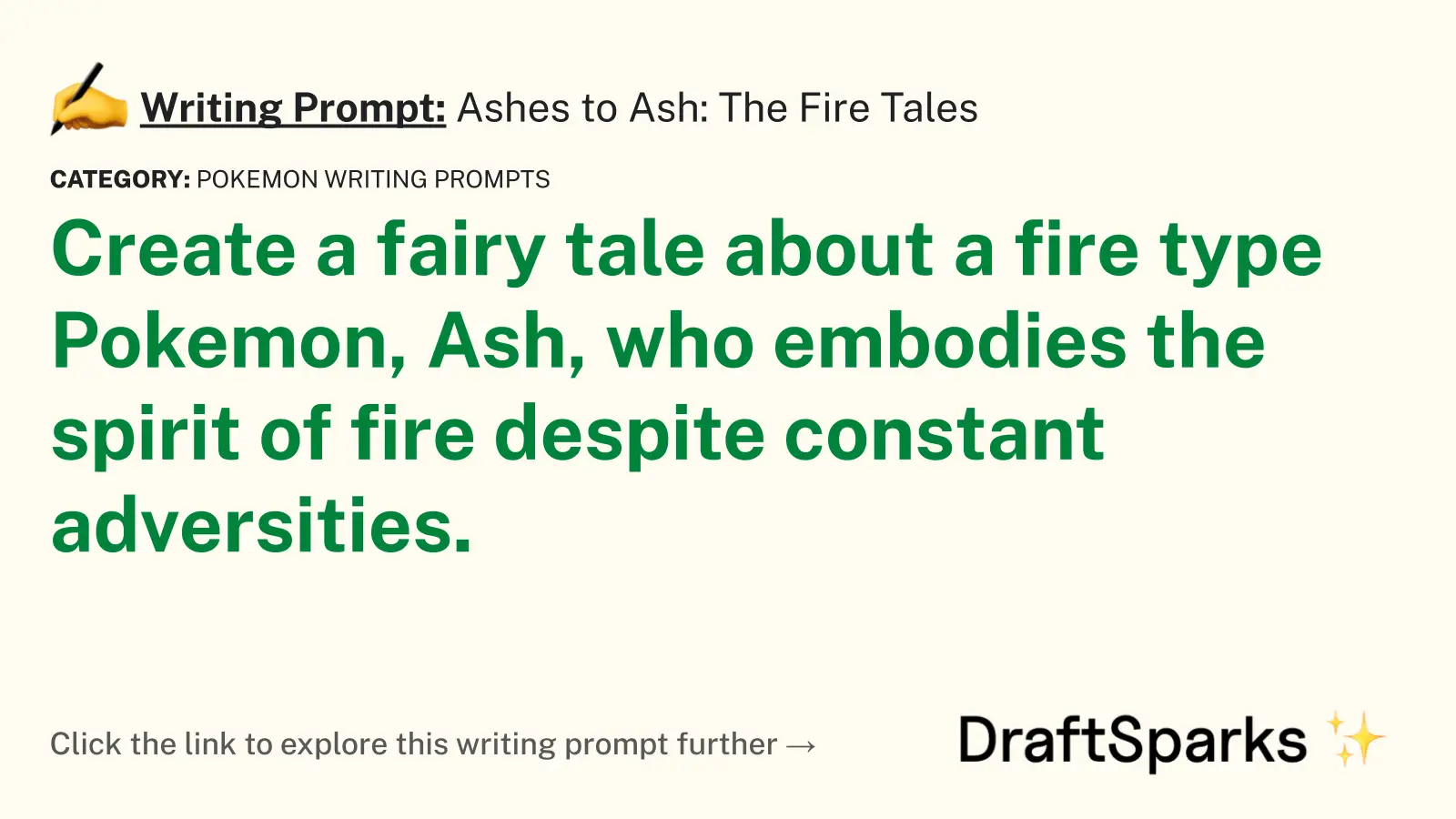 Ashes to Ash: The Fire Tales