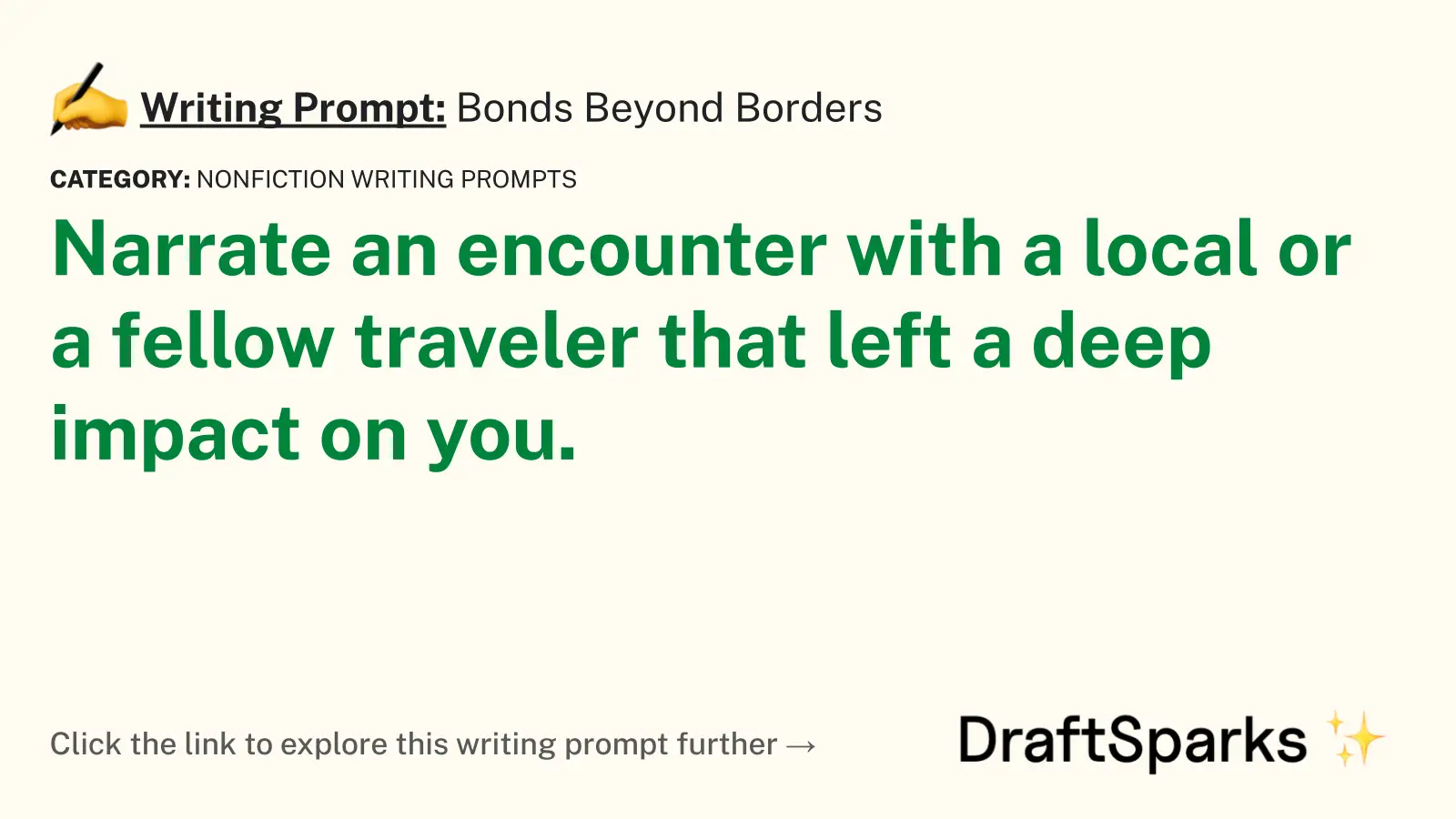 Bonds Beyond Borders