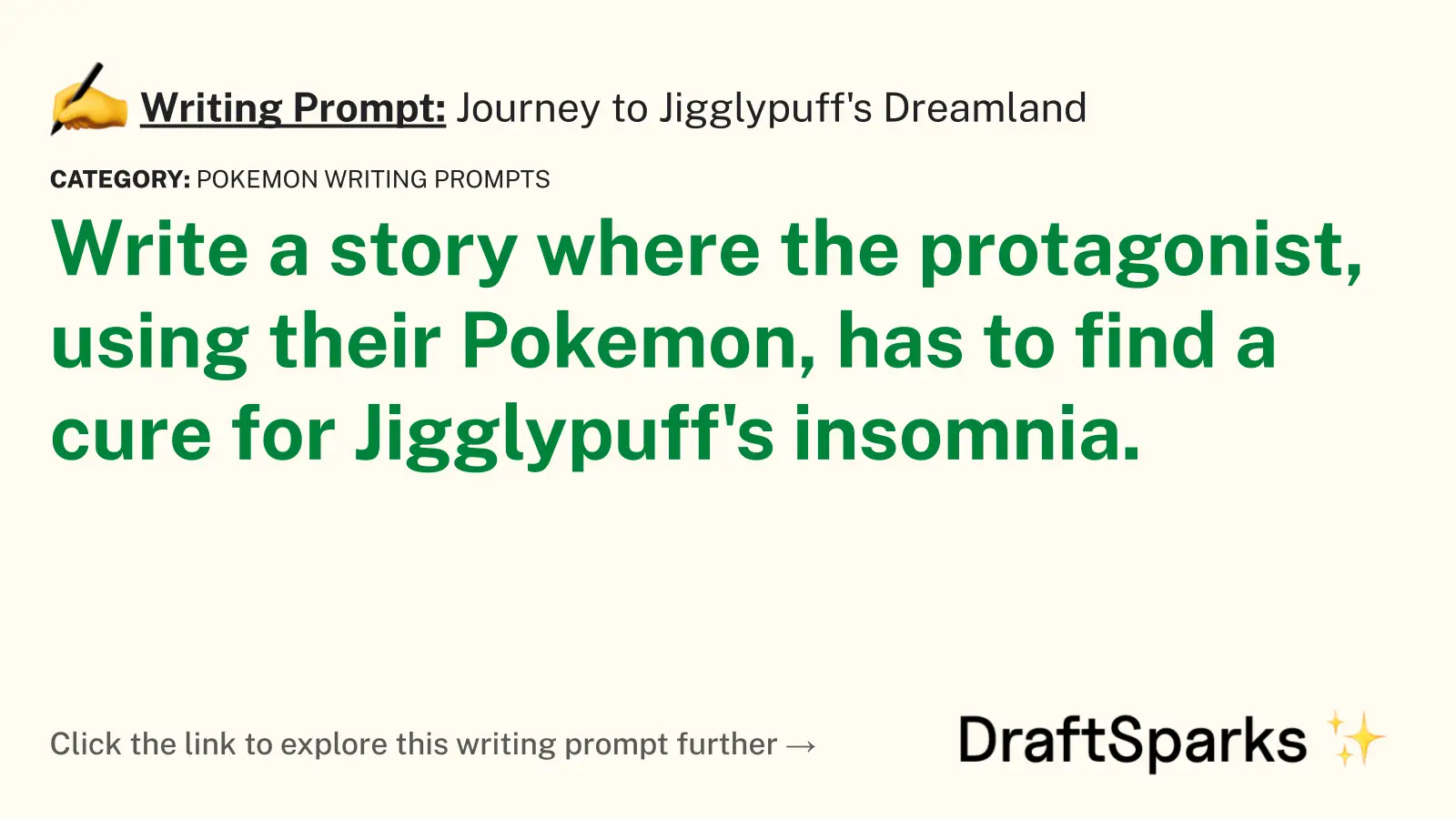 Journey to Jigglypuff’s Dreamland