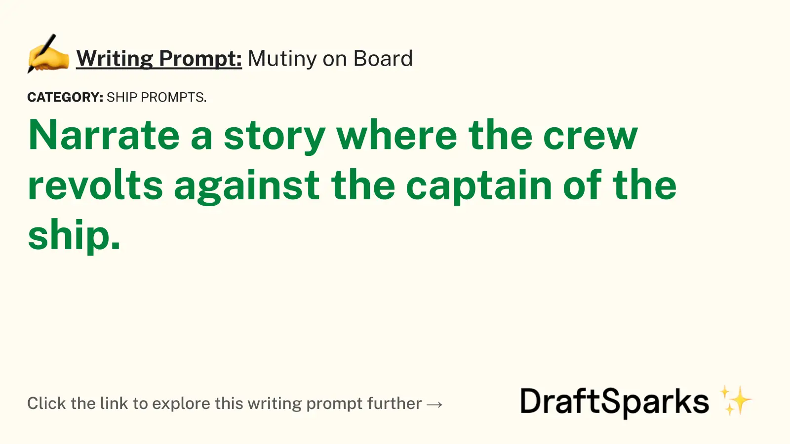 Mutiny on Board